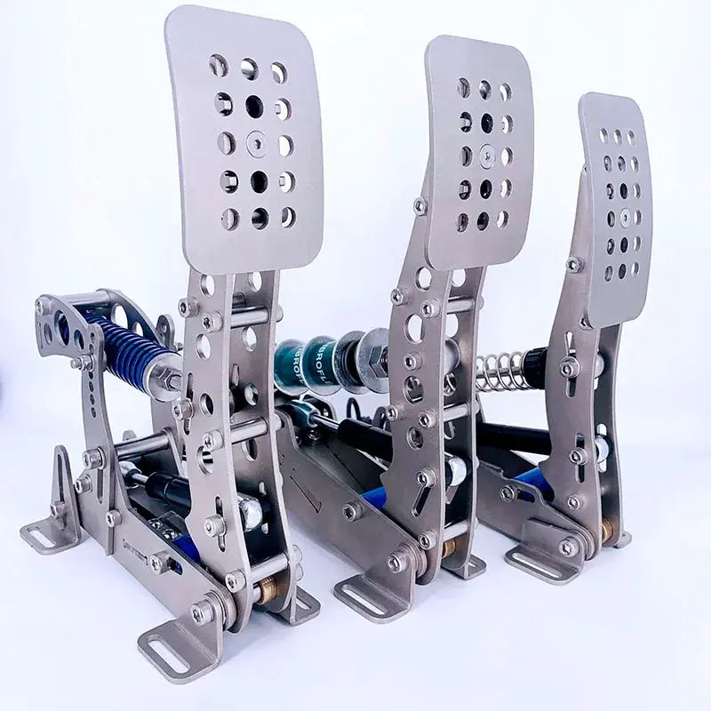3Pcs Sim Racing Pedals Racing Game Simulator Pressure Sensor Load Cell Pedals Hydraulic Pedal for PC Sim Racing Accessories - ItalyTech