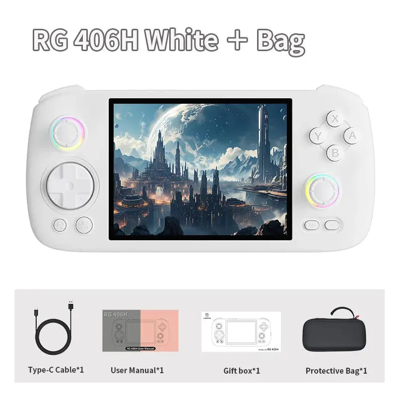 ANBERNIC RG 406H Handheld Game Console 4" IPS Multi-touch Screen Android 13 RG406H Retro Video Games Players Support FOTA Update Anbernic Direct Store
