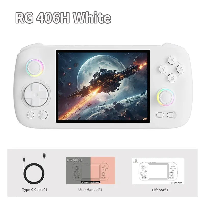 ANBERNIC RG 406H Handheld Game Console 4" IPS Multi-touch Screen Android 13 RG406H Retro Video Games Players Support FOTA Update - ItalyTech