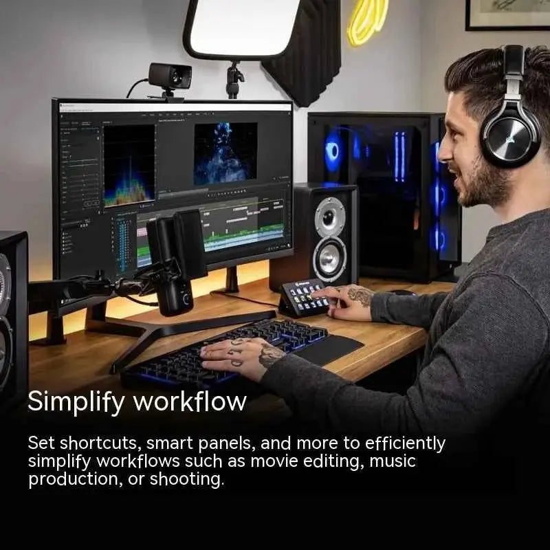 Elgato Stream Deck MK.2 Multifunctional Console Panel Live-streaming Designer Desktop Assistant Mini Macro Keyboard Gamer Office