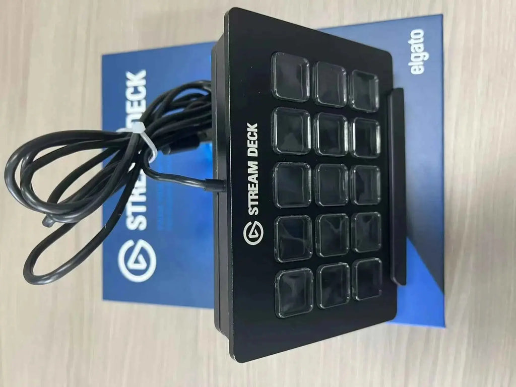 Elgato Stream Deck MK.2/XL - 15/32 LCD Macro Keys for Live Streaming, OBS/YouT/Twitch Control & Plug-Play USB-C Studio Interface