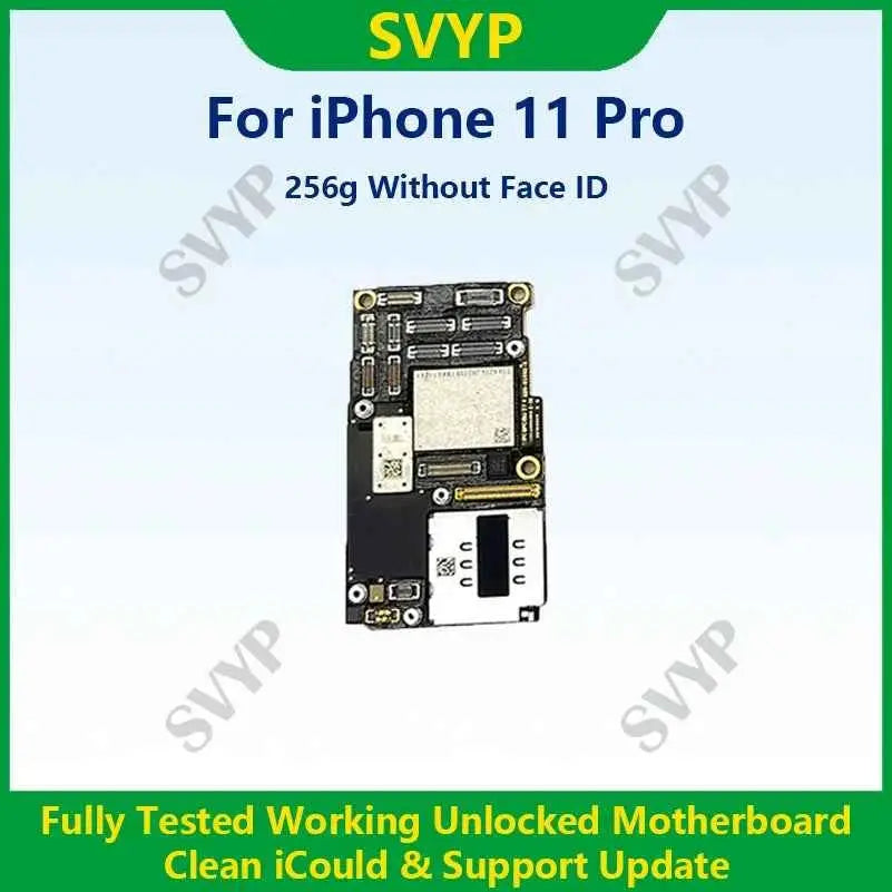 For iPhone 11 Pro With Face ID Unlocked Motherboard Cleaned iCloud Fully Tested Mainboard Compatible With 11 Pro Fast Shipping