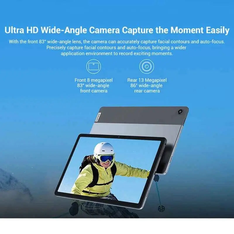 Global Rom Lenovo K10 Pro Tablet TB223FC 10.6 inch 8 Core Mediatek G80 60Hz Wifi Android 13 7700mAh 4GB 128GB Face Recognition