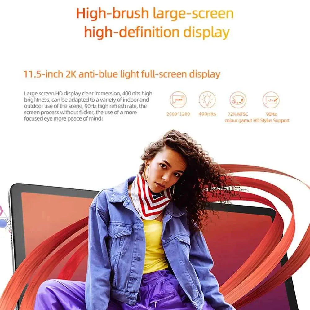 Lenovo Zhaoyang K11 TB352FC Y700 Tablet Global Version 6G+128G WIFI Version Tablet 8600mAh 11.5'' 90Hz 400nits Tablet