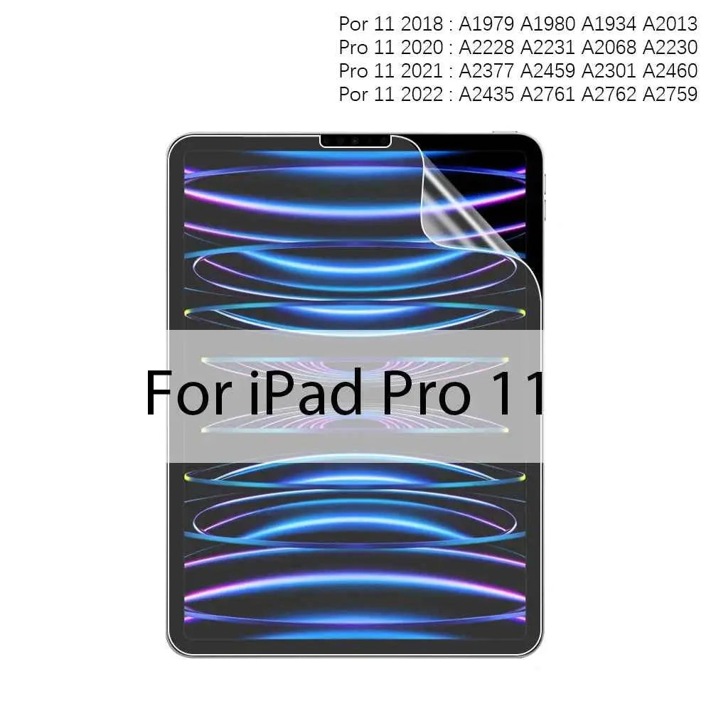 Like Paper Film Screen Protector For Ipad Pro 13 12.9 11 2025 M4 Air 4 5 3 10th 9th 8th 7th Generation Mini 6 7Matte Film Writer