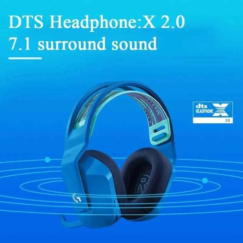 Logitech G733 LIGHTSPEED Wireless RGB Gaming Headset PRO-G DTS Headphone X 2.0 surround sound  Suitable for computer gamers