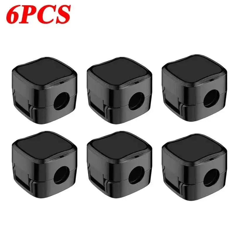 Magnetic Cable Clip Cable Holder Adhesive Wire Keeper Cord Cable Organizer for Home Office Under Desk Management