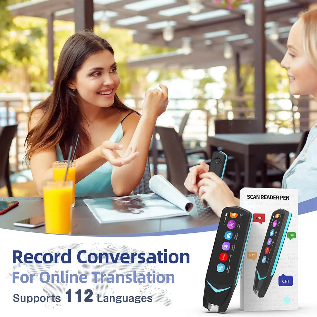 NEWYES 4 Pro Smart Voice Scan Translator Pen MultifunctionTranslation Real Time 121 Languages Translator Business Dictionary Pen - ItalyTech