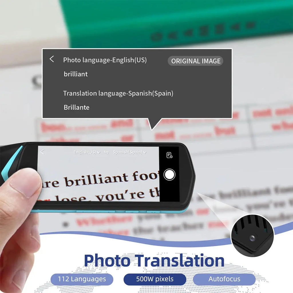 NEWYES 4 Pro Smart Voice Scan Translator Pen MultifunctionTranslation Real Time 121 Languages Translator Business Dictionary Pen - ItalyTech