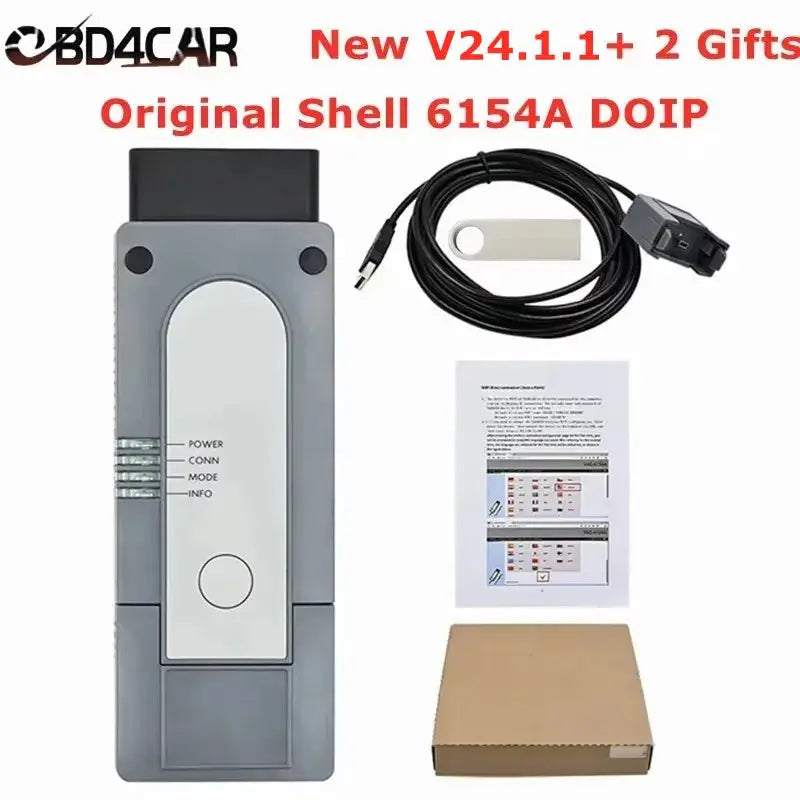 Newest V24.1.1 6154A DOIP As Original 6154 WIFI UDS CAN FD Car Scanner Diagnositc Tool Gift E-V18.0.0 & Elsawin 6.0 Free Ship - ItalyTech
