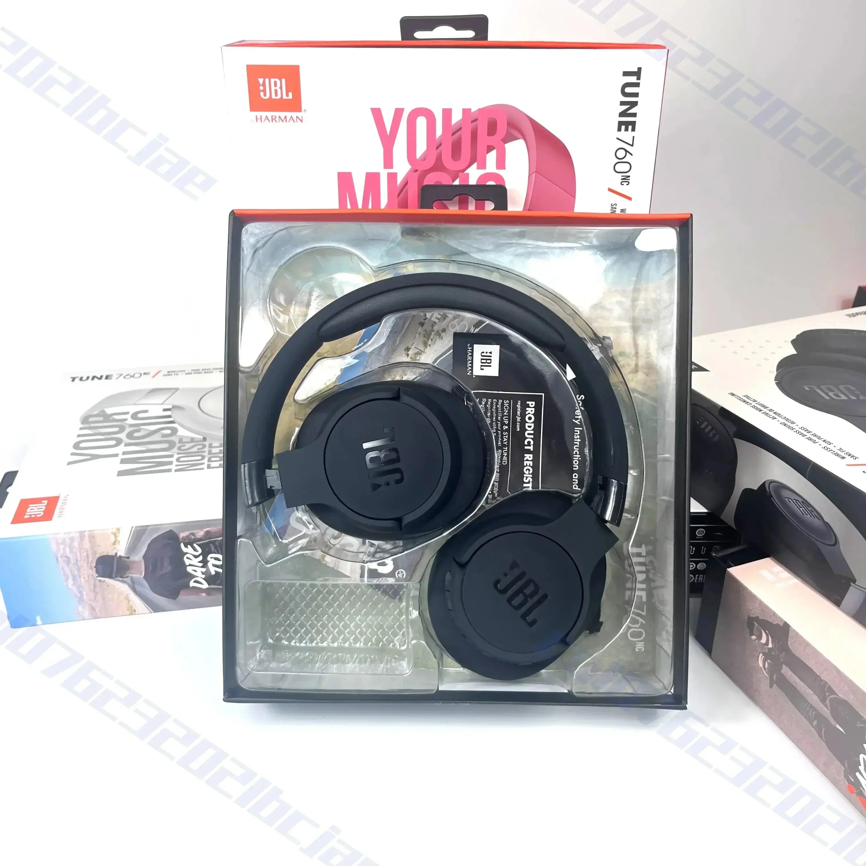 Original JBL Tune 760NC Foldable Over-Ear Wireless Headphones with Active Noise Cancellation JBL T760NC sports headset - ItalyTech