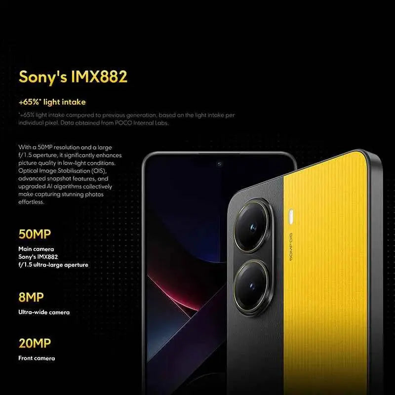 POCO X7 Pro Global Version Cellphone 256GB / 512GB Dimensity 8400-Ultra 6.67" 120Hz Display 6000mAh 5G NFC