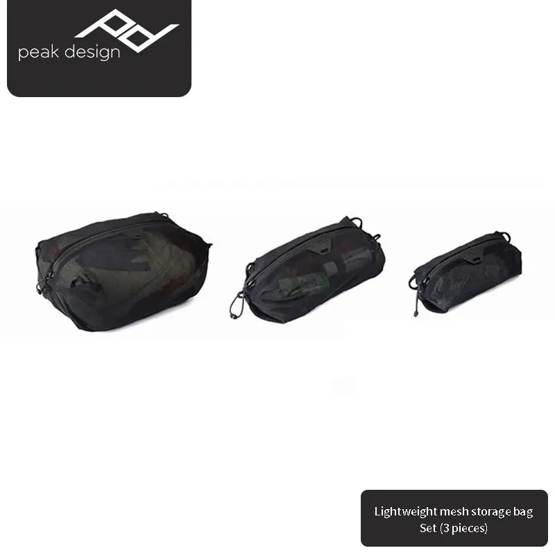 Peak Design Travel Photography Bag Lightweight Storage Bag Packing Cube Lightweight Mesh Bag - ItalyTech