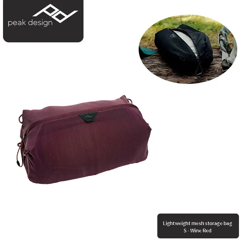 Peak Design Travel Photography Bag Lightweight Storage Bag Packing Cube Lightweight Mesh Bag - ItalyTech