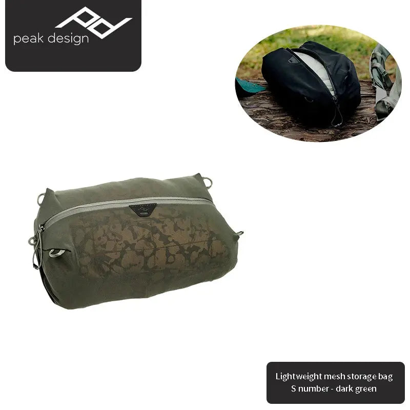 Peak Design Travel Photography Bag Lightweight Storage Bag Packing Cube Lightweight Mesh Bag - ItalyTech