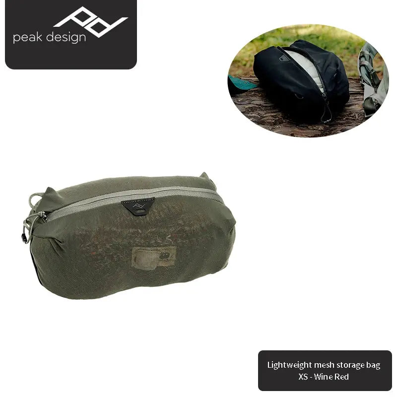 Peak Design Travel Photography Bag Lightweight Storage Bag Packing Cube Lightweight Mesh Bag - ItalyTech
