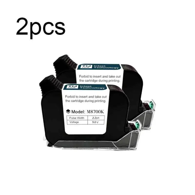 Phezer A Level Ink 1/3/5/10pcs Handheld Online Inkjet Printer Cartridge Quick Dry Black B Level 12.7mm Original Parts Office