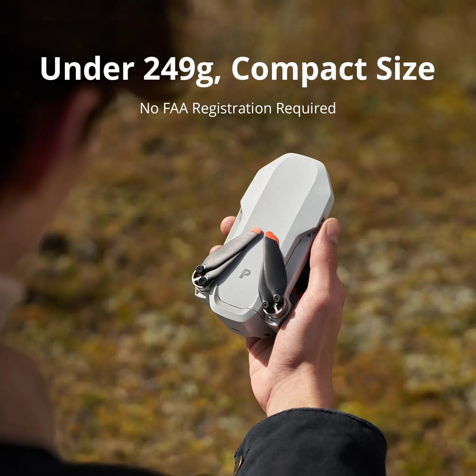 Potensic ATOM 2 Camera Drone, 4K HDR Video, 8K Photo, 3-Axis Gimbal,Under 249g, Vertical Shooting,10-KM, AI Night Shot, AI Track - ItalyTech