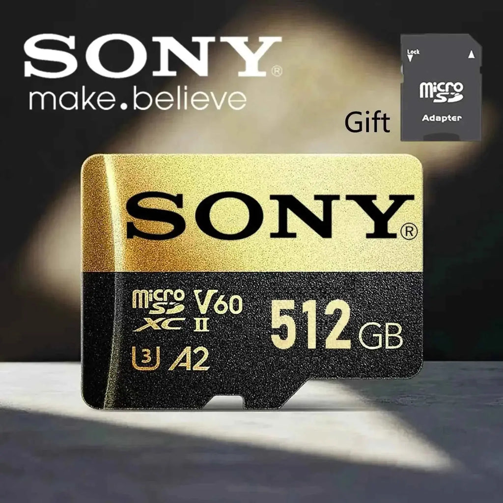 SONY Micro SD TF Card Mini 1TB Memory Card Class 128GB 256GB High Speed Cartao De Memoria Flash Memory TF Mecard C10 For Xiao Mi