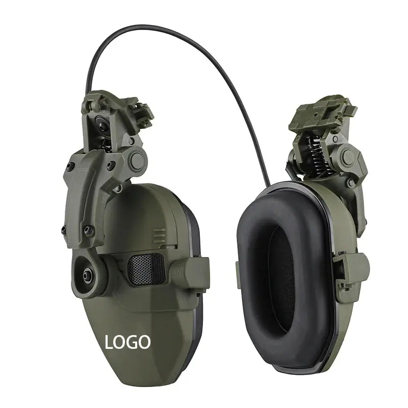 Tactical Helmet Headset Active Noise Canceling Ear Protection Shooting Hunting Hearing Defender Helmet Mounted Headphones - ItalyTech