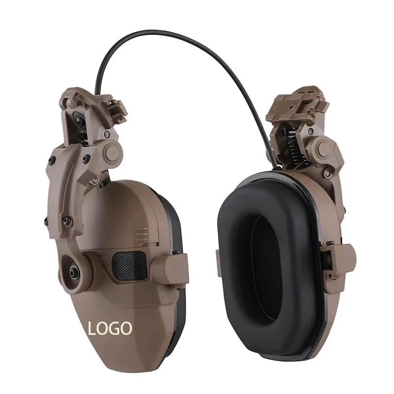 Tactical Helmet Headset Active Noise Canceling Ear Protection Shooting Hunting Hearing Defender Helmet Mounted Headphones - ItalyTech