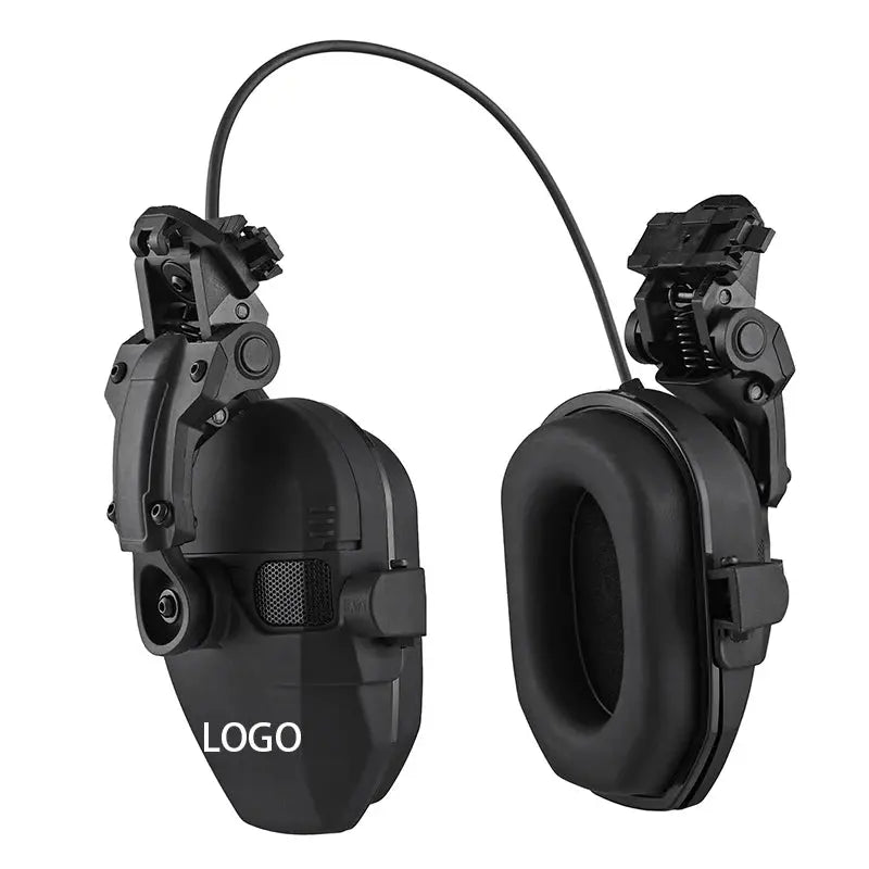 Tactical Helmet Headset Active Noise Canceling Ear Protection Shooting Hunting Hearing Defender Helmet Mounted Headphones - ItalyTech
